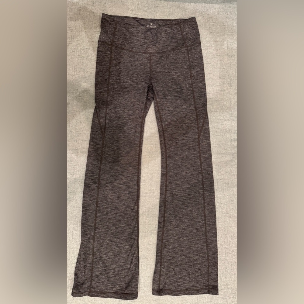 Athleta Charcoal Heather Leggings